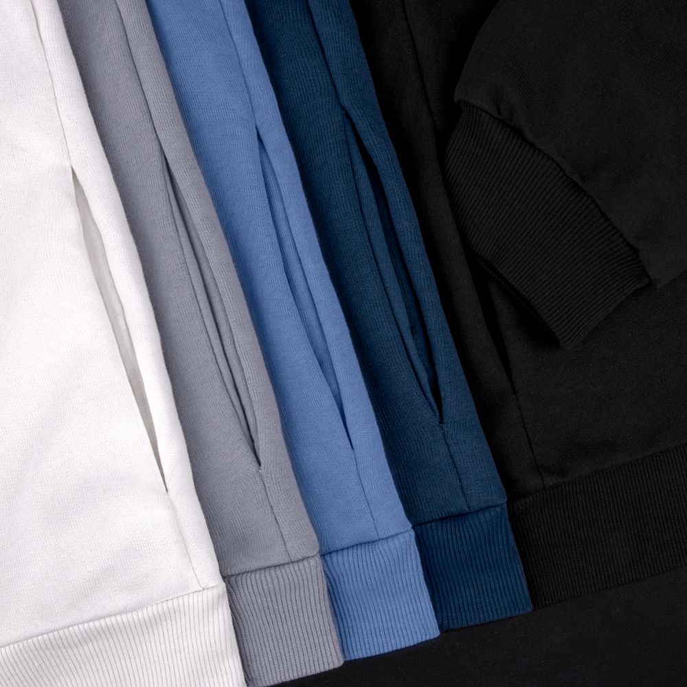 Толстовка унисекс Neofit, светло-серая Толстовка унисекс Neofit, светло-серая