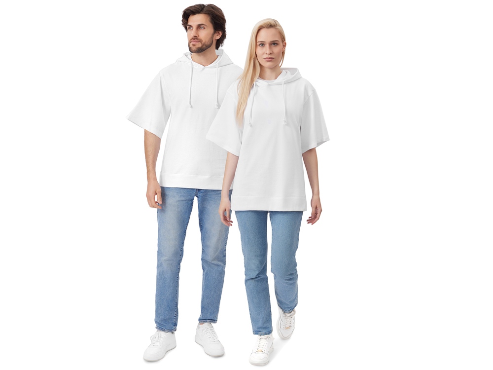 Худи оверсайз с коротким рукавом Warsaw унисекс