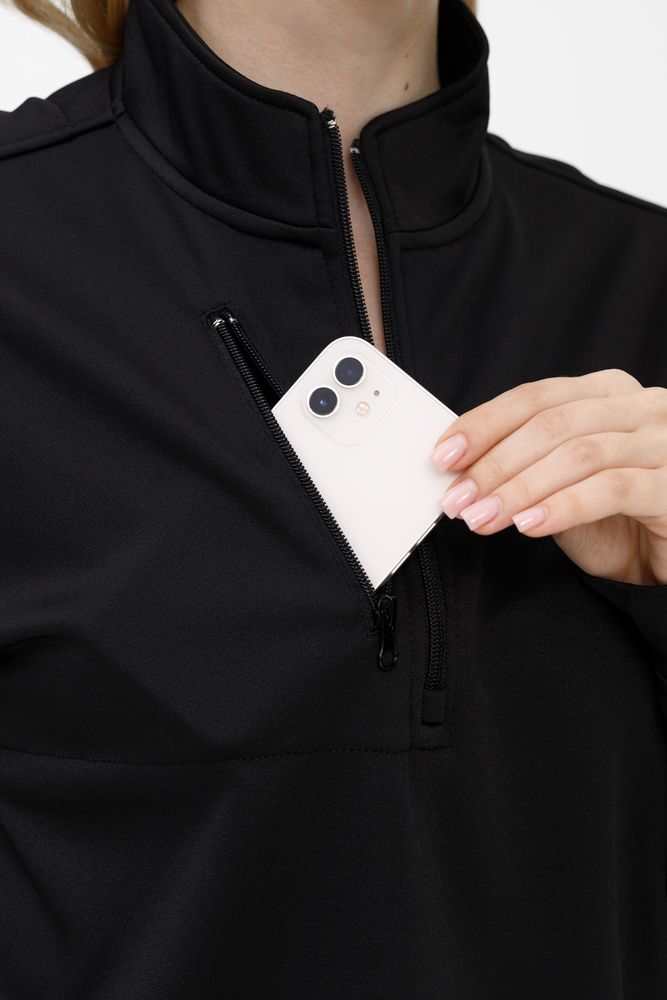 Толстовка унисекс Hike Klondike, черная Толстовка унисекс Hike Klondike, черная