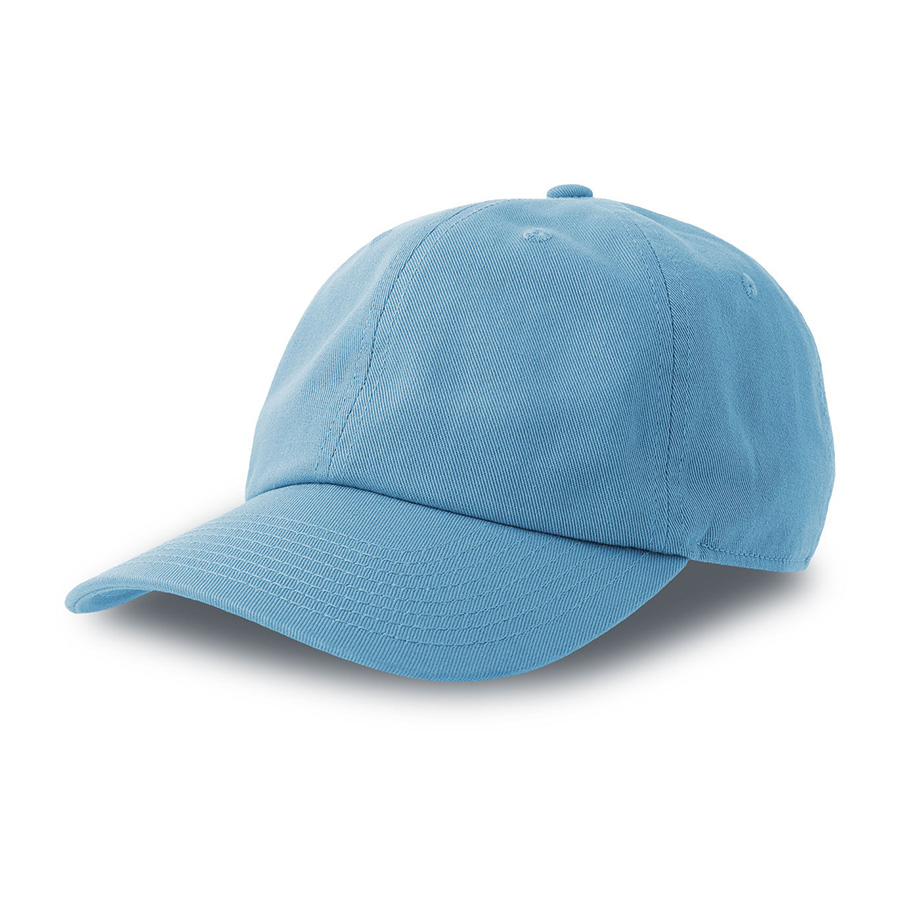 Бейсболка "DAD HAT-S", 6 клиньев, металлическая застежка, мятный, 100% хлопок, 270 г/м2