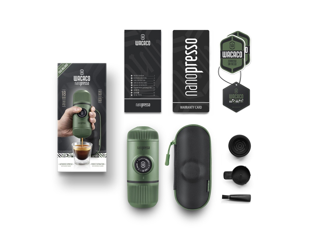 Ручная мини кофемашина Nanopresso Elements