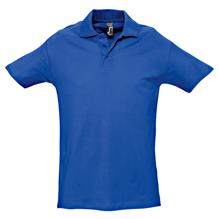 Рубашка поло мужская SPRING II,ярко-синий,3XL,100% хлопок, 210г/м2 Рубашка поло мужская SPRING II,ярко-синий,3XL,100% хлопок, 210г/м2